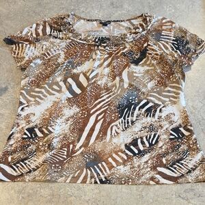 (J43) East 5th Multicolor Patterned Blouse